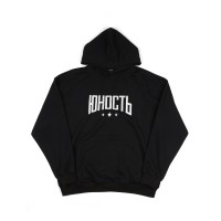 Худи оверсайз ЮНОСТЬ™ «Агенда» лого вышивка - 350г