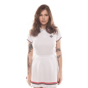 Футболка женская с воротом ЮНОСТЬ™ Турнир «Тренер'18» - пике