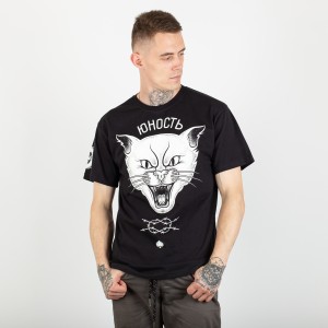 Футболка ЮНОСТЬ™ «Кот» - Назад пути нет