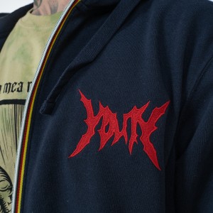 Худи на молнии ЮНОСТЬ™ «Youth» лого вышивка - 280г