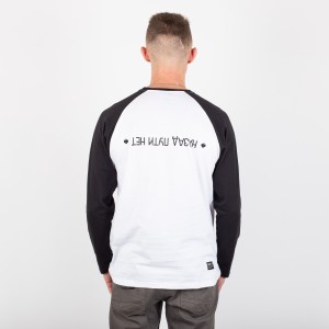 Лонгслив реглан ЮНОСТЬ™ «Кот» - Назад пути нет