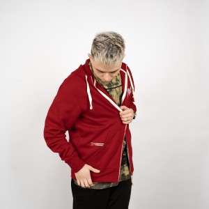 Худи на молнии ЮНОСТЬ™ «Youth» лого вышивка - 300г