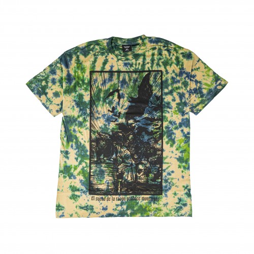 Футболка оверсайз ЮНОСТЬ™ «Монстры» - Tie-Dye