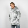 Худи оверсайз ЮНОСТЬ™ «Агенда» лого вышивка - Tie-Dye 400г