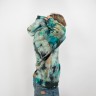 Худи оверсайз ЮНОСТЬ™ «Агенда» лого вышивка - Tie-Dye 400г