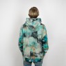 Худи оверсайз ЮНОСТЬ™ «Агенда» лого вышивка - Tie-Dye 400г
