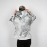 Худи оверсайз ЮНОСТЬ™ «Агенда» лого вышивка - Tie-Dye 400г
