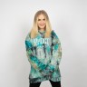 Худи оверсайз ЮНОСТЬ™ «Агенда» лого вышивка - Tie-Dye 400г