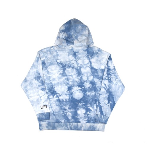 Худи оверсайз ЮНОСТЬ™ «Агенда» лого вышивка - Tie-Dye 400г