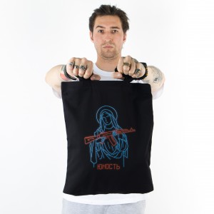 Сумка-шоппер ЮНОСТЬ™ «KFG» - неон